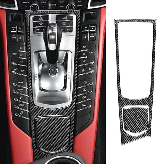 Carbon Fiber Central Control Multimedia Panel Cover for Porsche for Panamera 2010-16