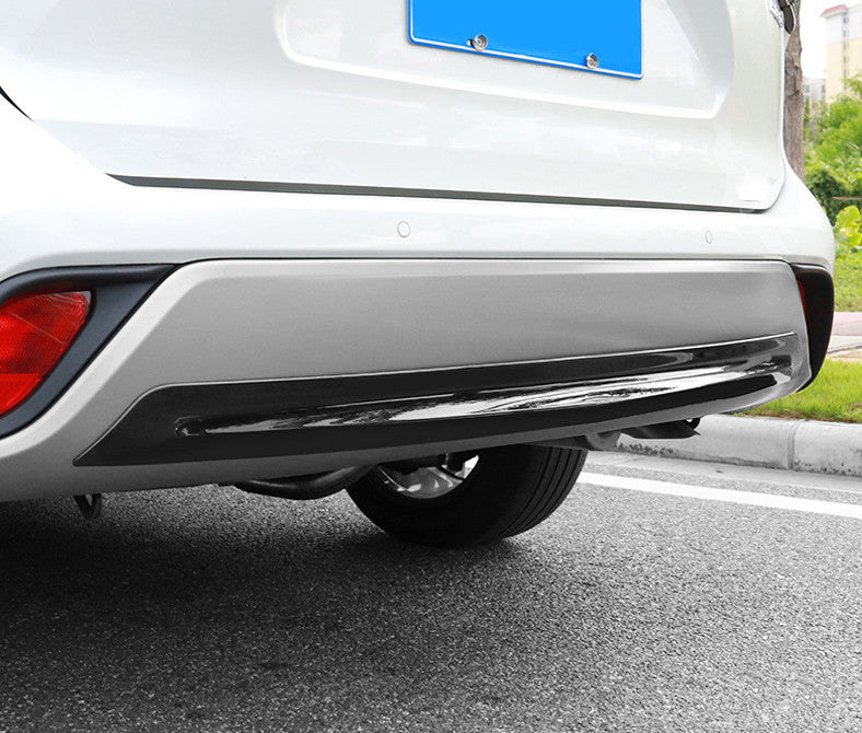 for Toyota 2020-2024 Highlander Gloss Black Rear Bumper Protector Cover Trim New