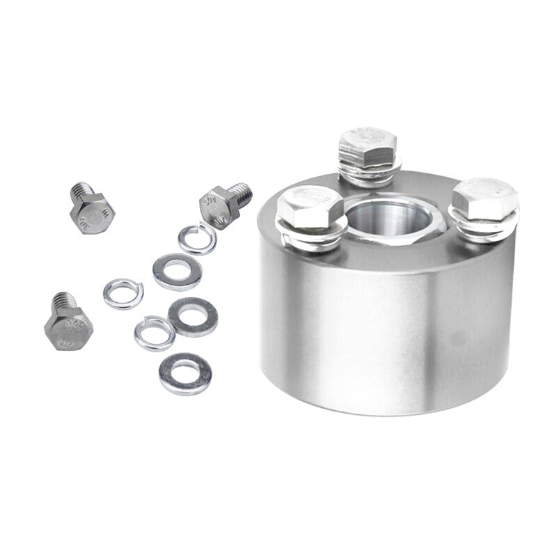 3-hole steering wheel quick-release disconnect hub 3/4 shaft size aluminum alloy n