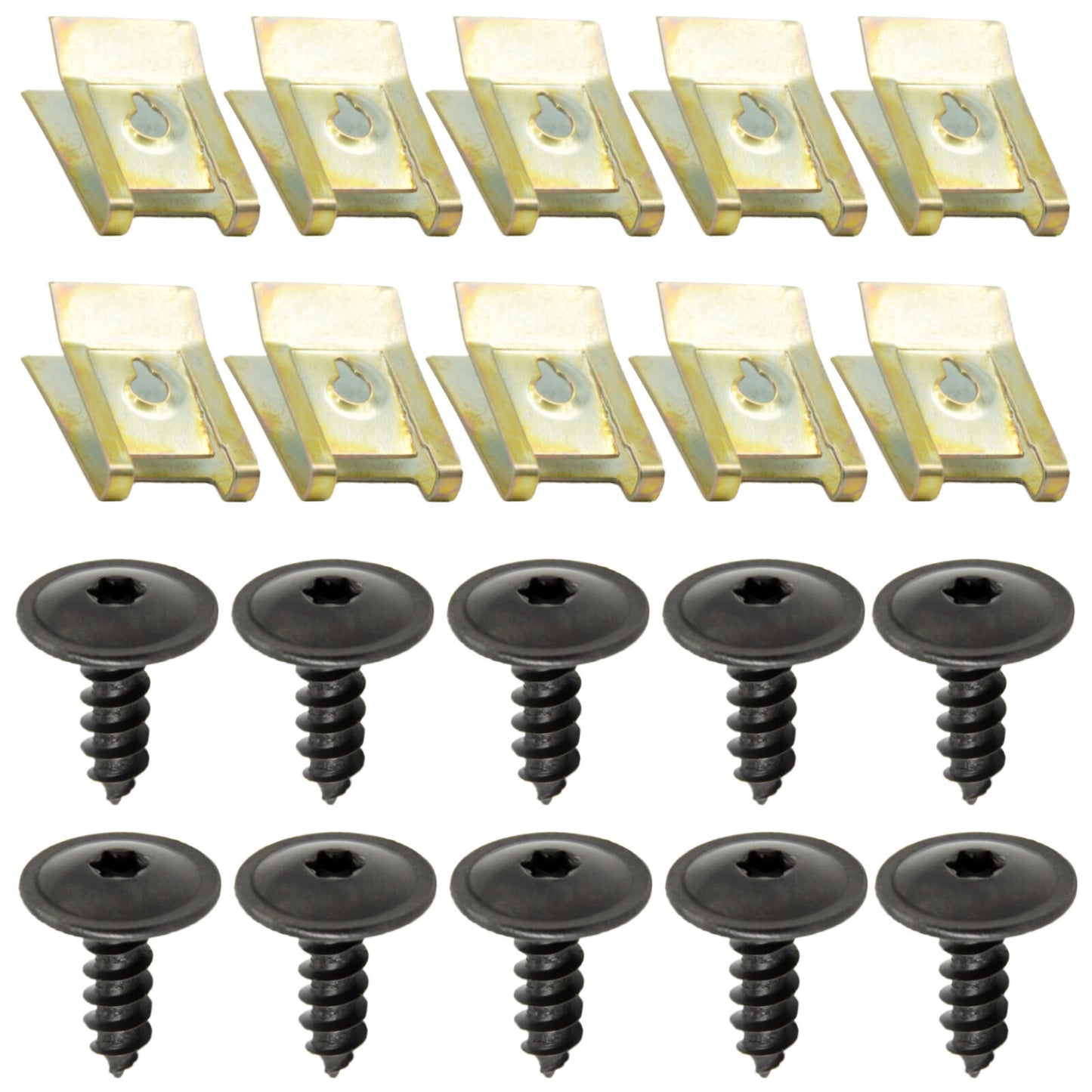20x New Fender Liner Splash Shield Guard Screws for Vw for Jetta for Golf for Passat Beetle Q