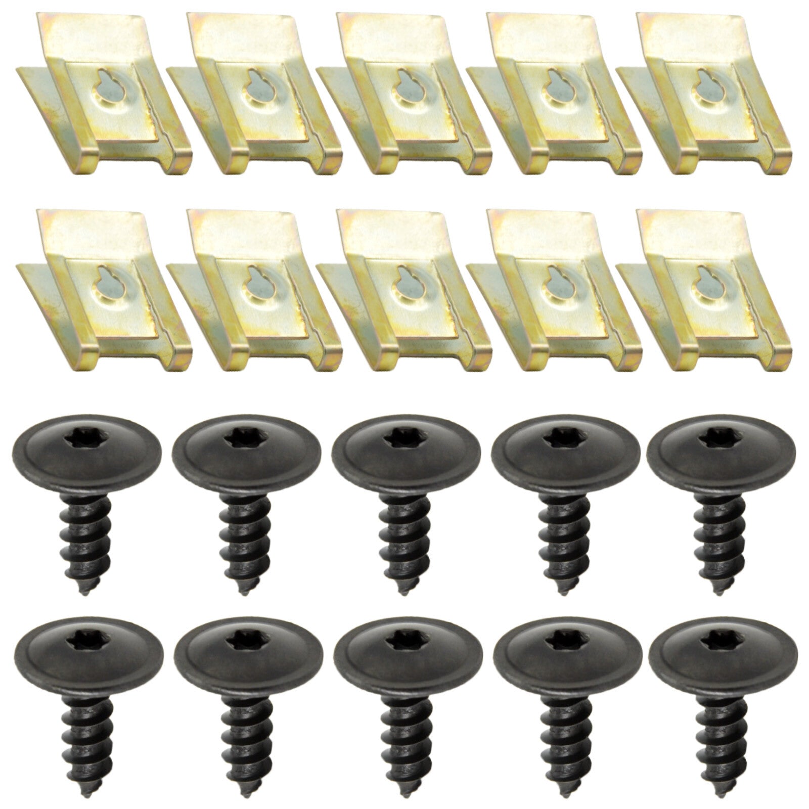 20x New Fender Liner Splash Shield Guard Screws for Vw for Jetta for Golf for Passat Beetle Q