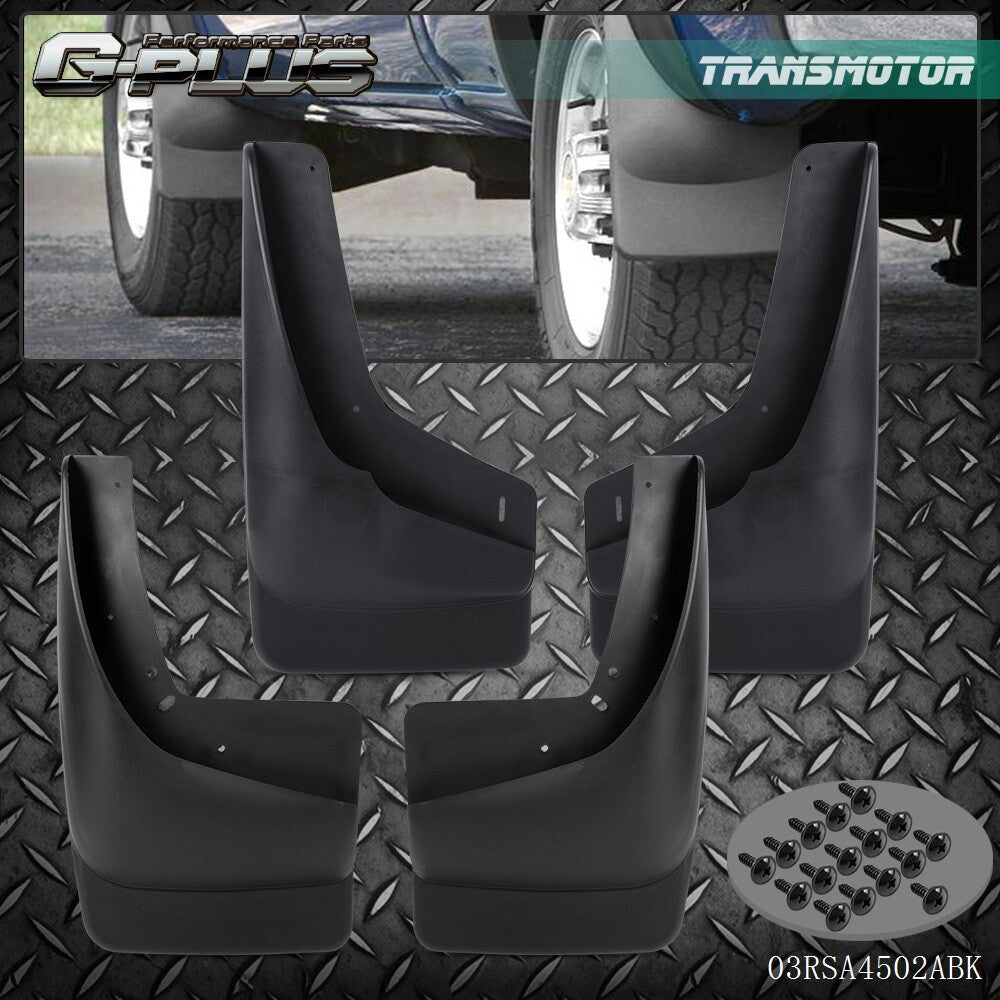 Front and rear splash guards for 1999-2007 for Chevrolet Silverado for Sierra . Q