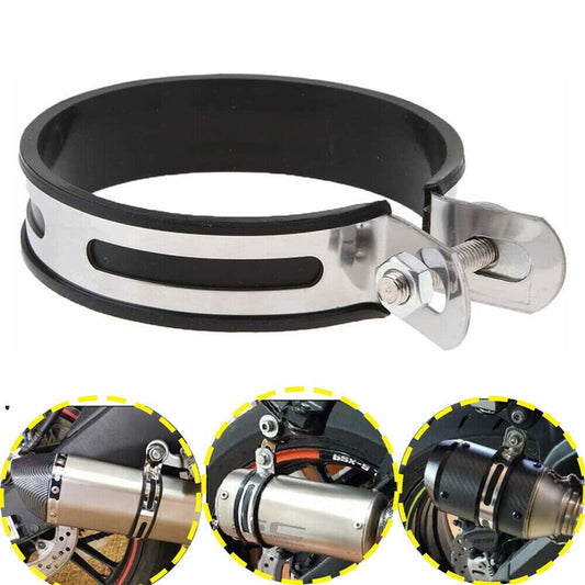 universal Motorrad Auspuffschelle Auspuffrohr-Schalldmpferhalter Fur 10cm