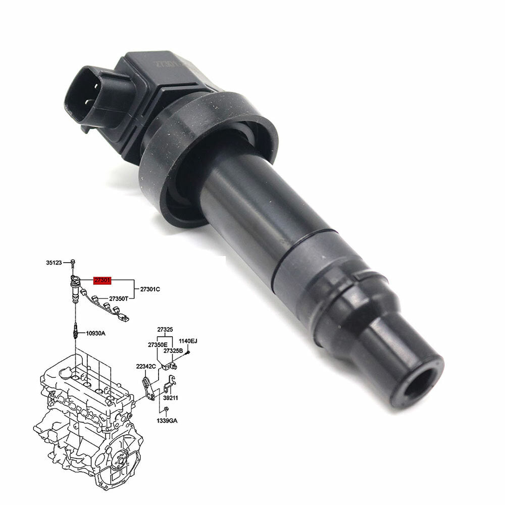 4 Ignition Coils for 2010/2011 for Kia Soul 1.6L L4 for Hyundai UF636 27301-2B010- n
