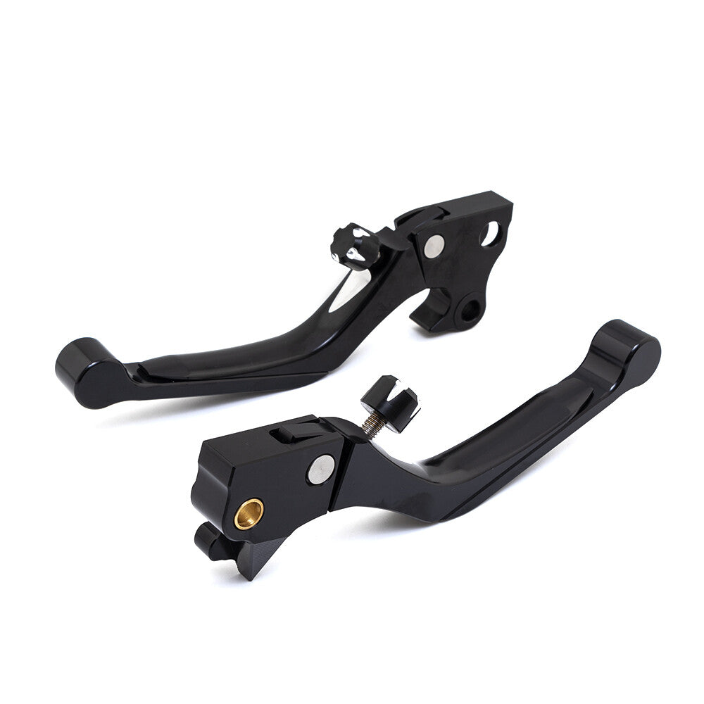 Black CNC Extend Adjustable Brake Clutch Lever for Harley Iron 883 1200 XL 04-13 Q