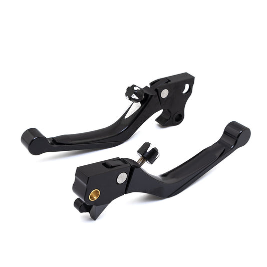 Black CNC Extend Adjustable Brake Clutch Lever for Harley Iron 883 1200 XL 04-13 Q