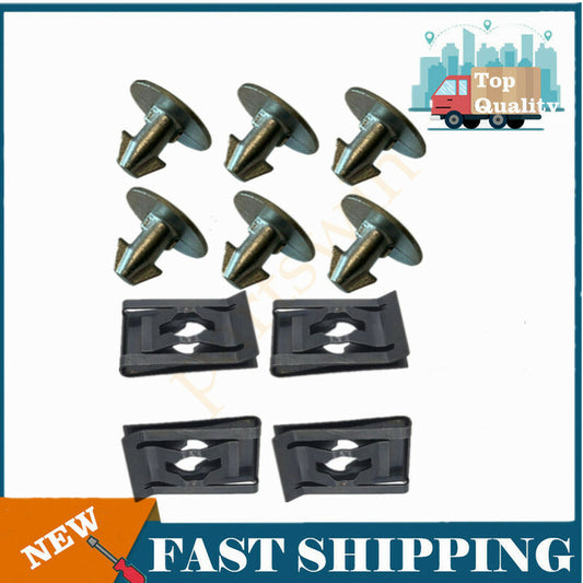 10 sets of lower hood bolts + access clips suitable for Honda Accord, for Civic , and CRV n