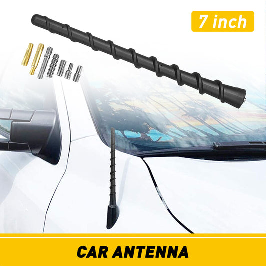7 Universal Car Antenna Radio AM/FM Antena Roof Mast Amplified Signal Aerial v