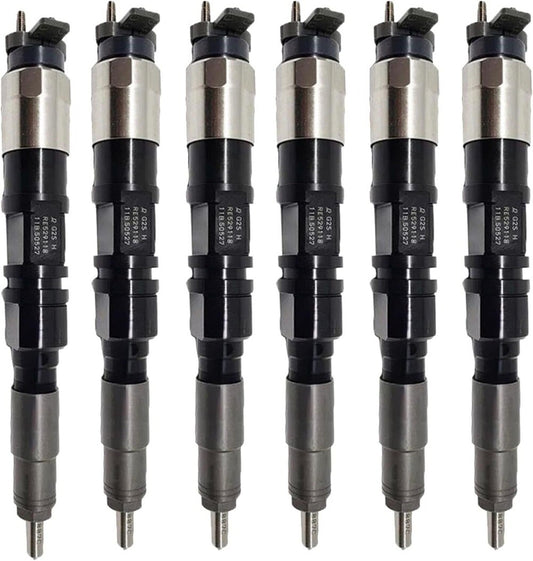 6x Fuel Injector RE524382,DZ100217 RE529118 For John 6068 Diesel Engine n