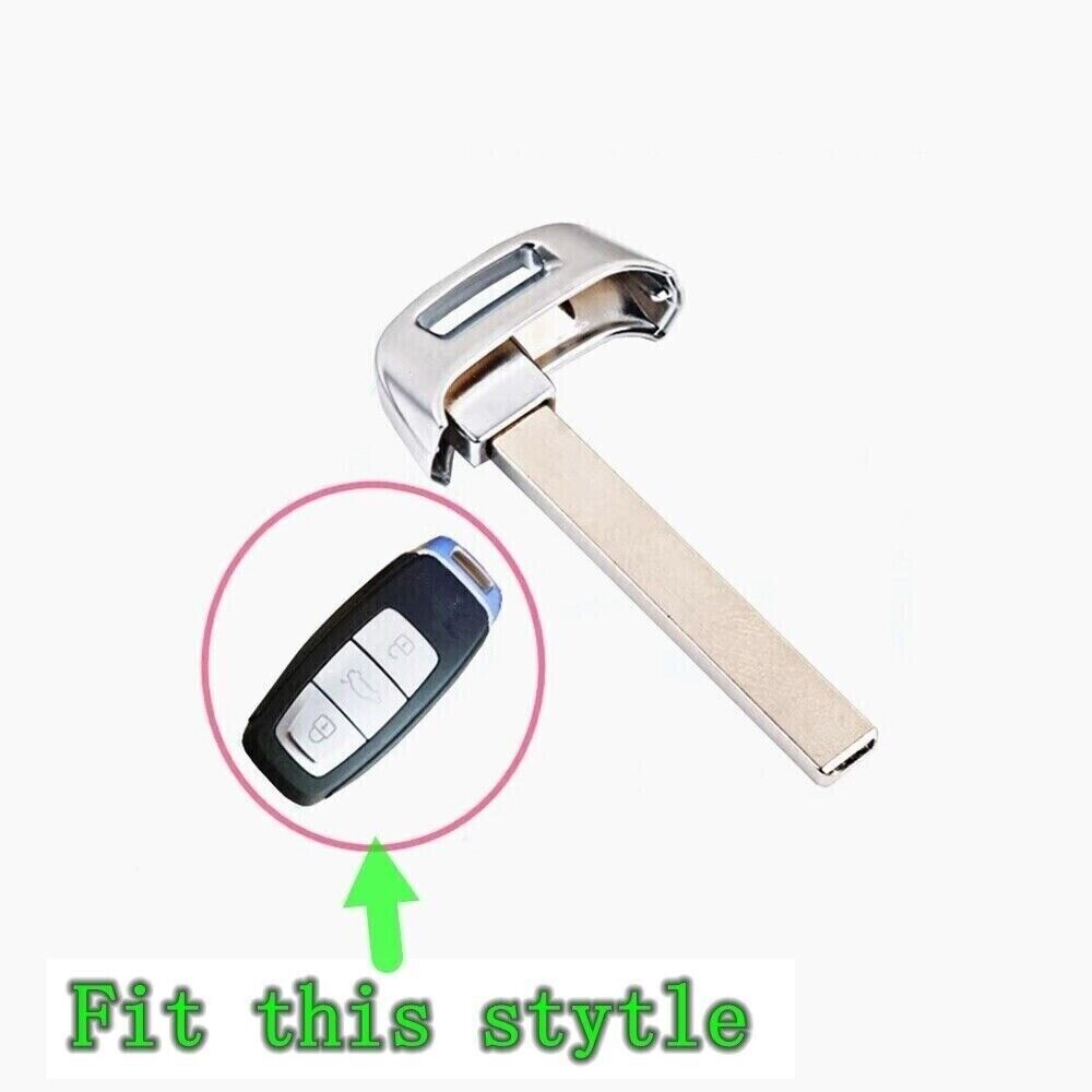 Emergency Insert Key Blade for Audi A6 S6 RS6 A7 S7 RS7 for A8 S8 Q7 2019-2023 Parts n