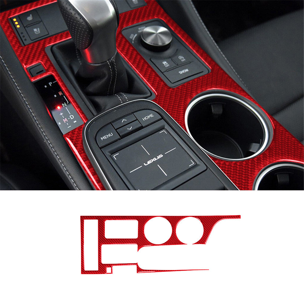 4Pcs Carbon Fiber Door Panel Decotative Cover Trim For Tundra 2014-2018 v