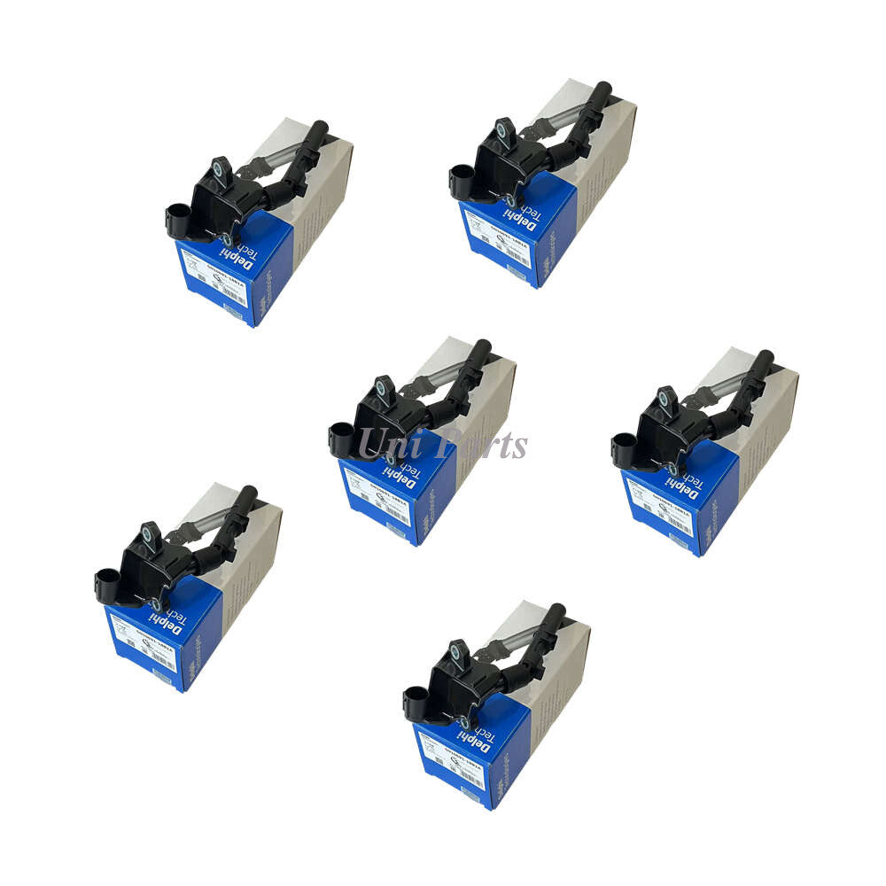 A2769061201 Delphi ignition coil (6 units) for Mercedes W205 W213 W166 E400 GL450 S450