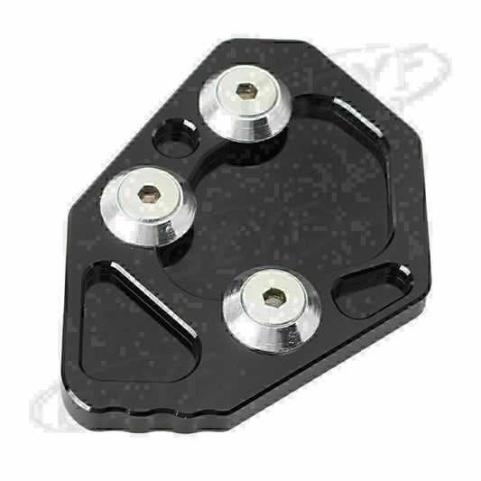 Kickstand Side Stand Enlarge Foot Plate Pad fit for BMW K1200S/R K1300S/R Black wa Q