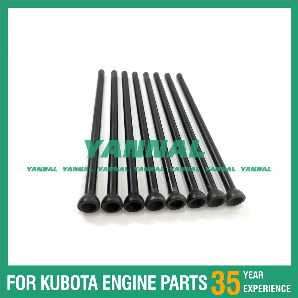 New 8-piece valve pushrod assembly for V2203 and V2403 engine parts.