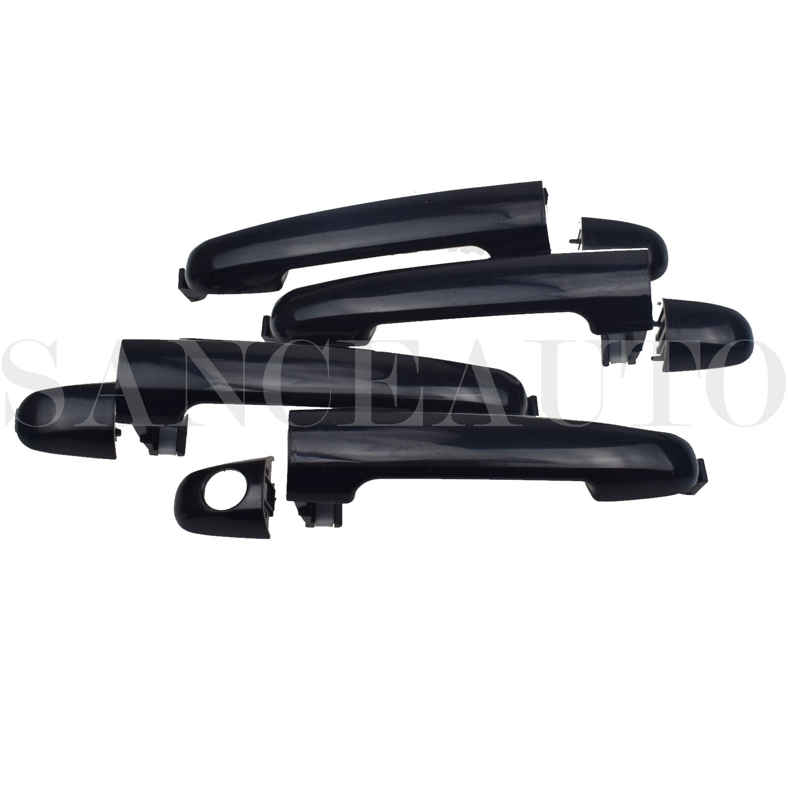 4-piece set of front and rear door handles for Hyundai Sonata 2006, 2007, 2008, 2009, 2010- n