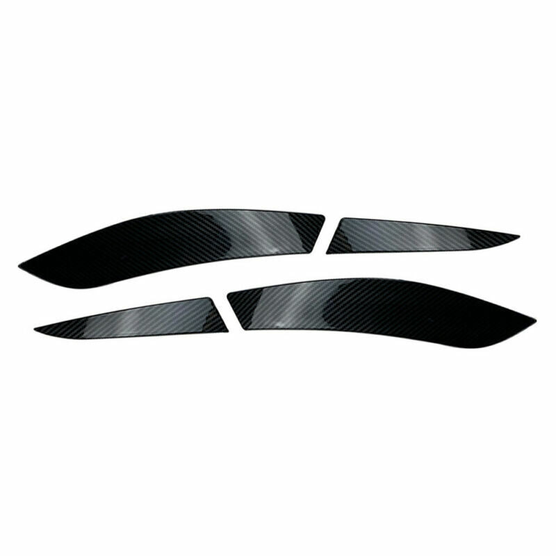 Rear Tail Light Lamp Eyelid Trim Cover for VW for Golf 6 MK6 2008-2013 Carbon Fiber
