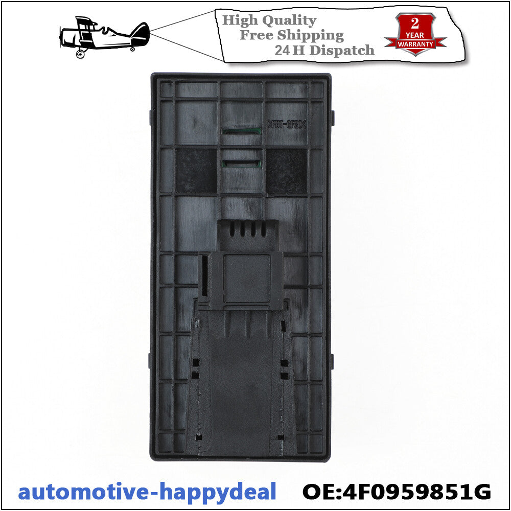 DRIVER SIDE FRONT ELECTRIC WINDOW SWITCH 4F0959851G for AUDI A6 C6 Q7 2004-2011