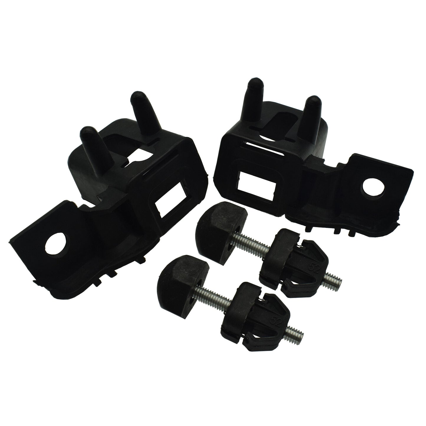 Range hood anti-collision stop adjuster bracket kit left and right for Fusion for Lincoln MKZ- v