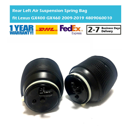 Pair Rear RightLeft Air Suspension Spring Bag fit for Toyota for Land Cruiser Prado 150