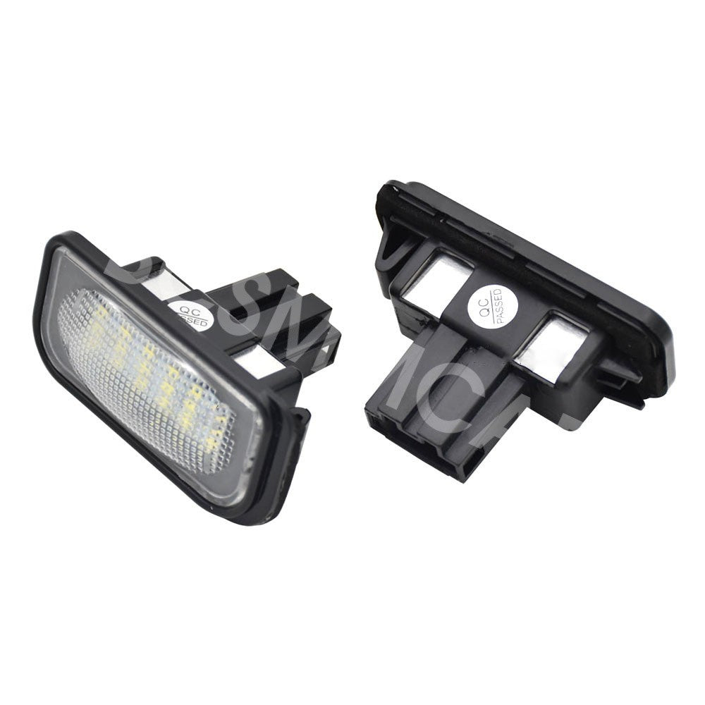 Car White 6000K 18 LED License Plate Light Fit for Chrysler Crossfires 2004-2008 Q