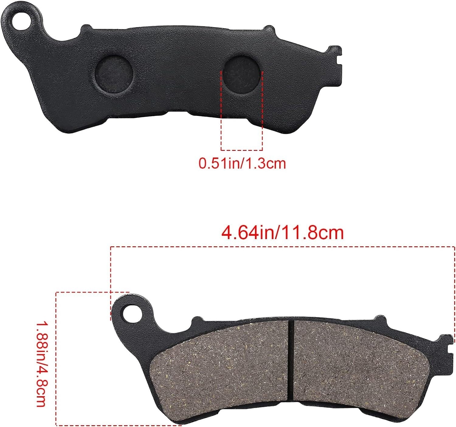 Front Brake Pads for HONDA VFR 800 2016-2013 RA9/RAA/RAB/RAC (ABS Model) 2009-13