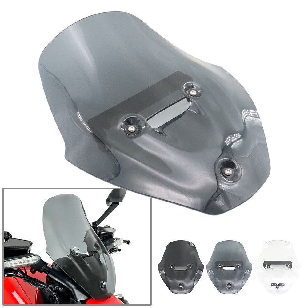 Motorcycle Front Fairings Windshield Wind Screen for Ducati Diavel V4 2023-25