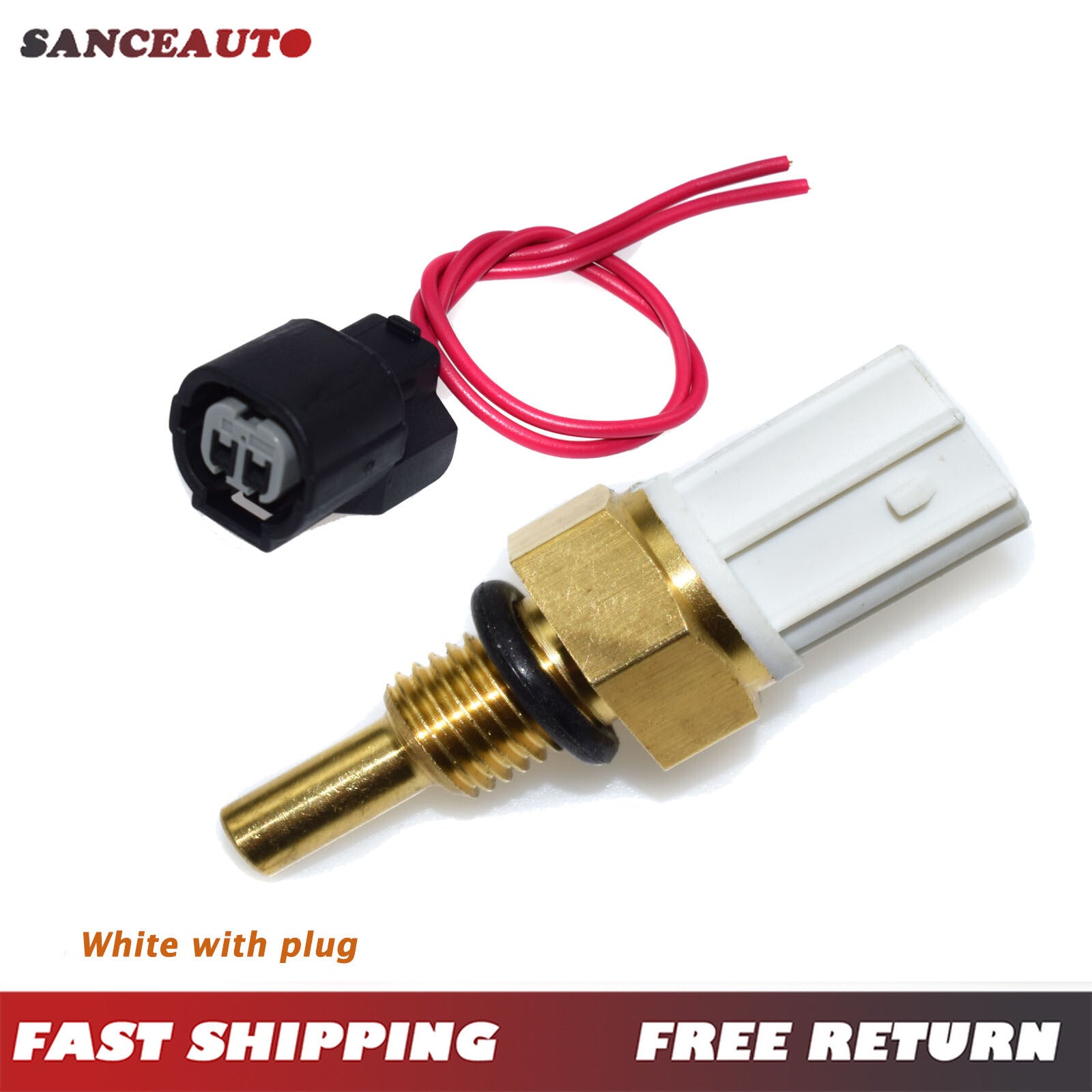 Coolant temperature sensor with plug for Honda for Civic for Acura 37870PLC004- n