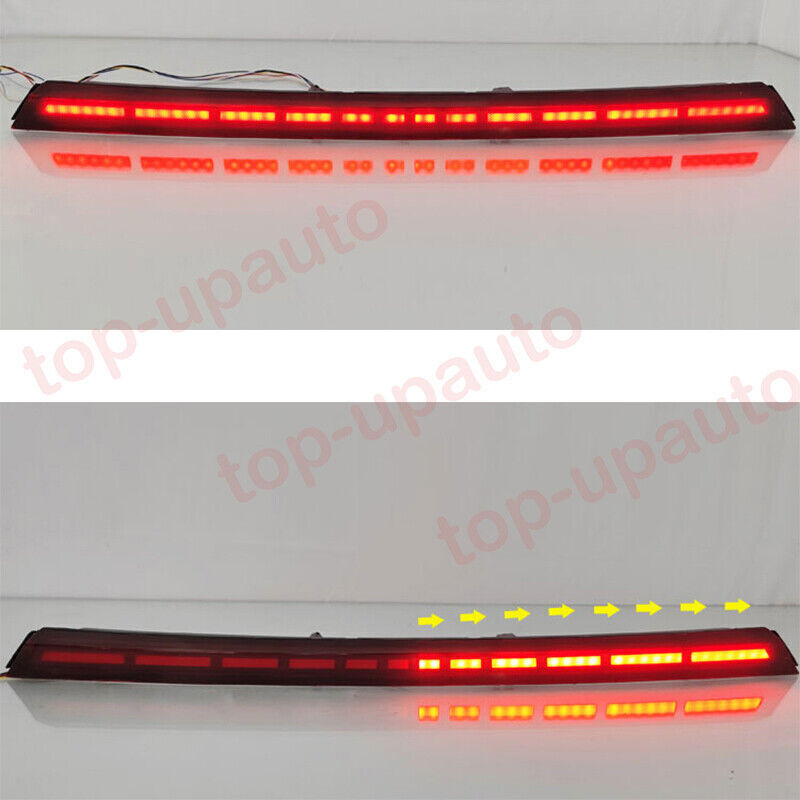 for Kia Forte 2019-2023 GT-style LED Rear Trunk Brake Light Bar Strip Tail Lamp