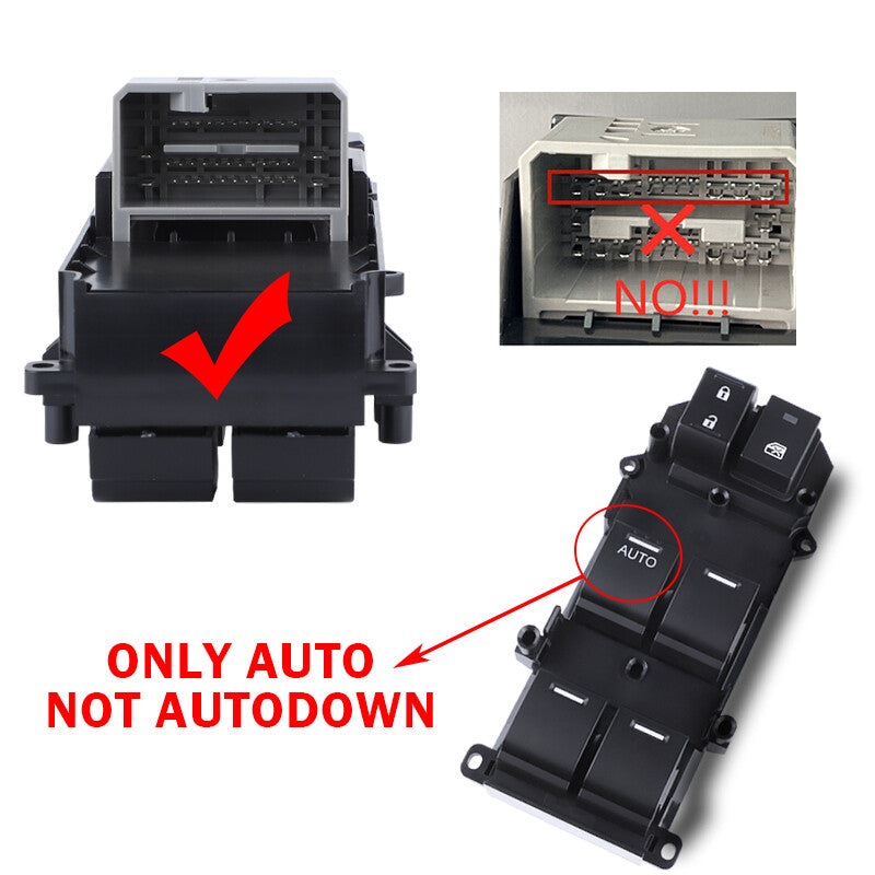 Front Left Driver Master Power Window Switch For 2013-2016 for Honda Accord Sedan US