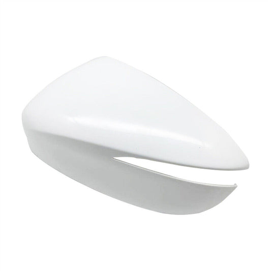 Car universal white fin roof antenna aerial FM/AM radio signal decoration- v