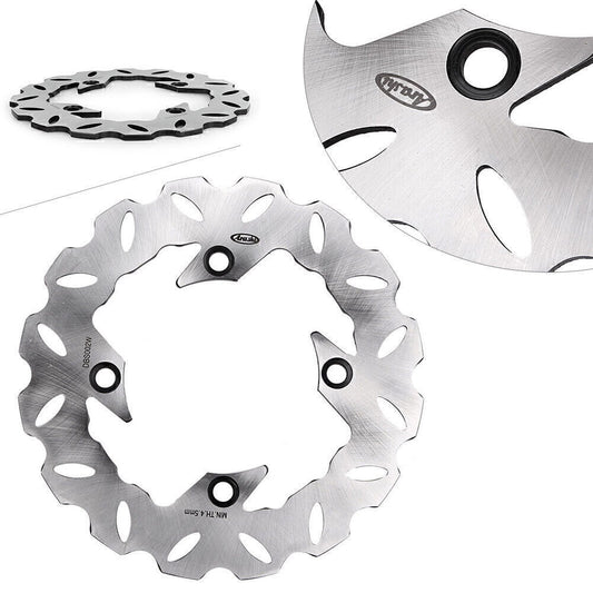 Chrome Rear Brake Disc Rotors For Daytona 675 Speed Triple 675 2011-2012 Q