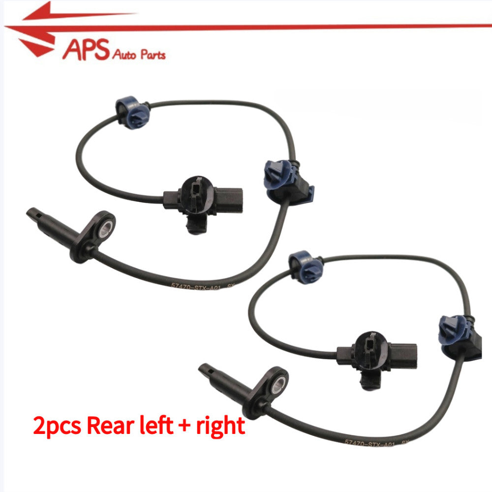 Two-pack of ABS wheel speed sensors (left, right, rear) suitable for Acura MDX (07-13) and ZDX (10-13).