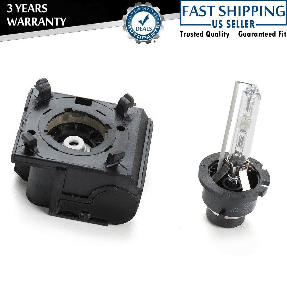 1Set 63126907489 NEW Xenon Igniter+HID D2S Light Bulb Kit Ignitor Lamp W/Bulb Q