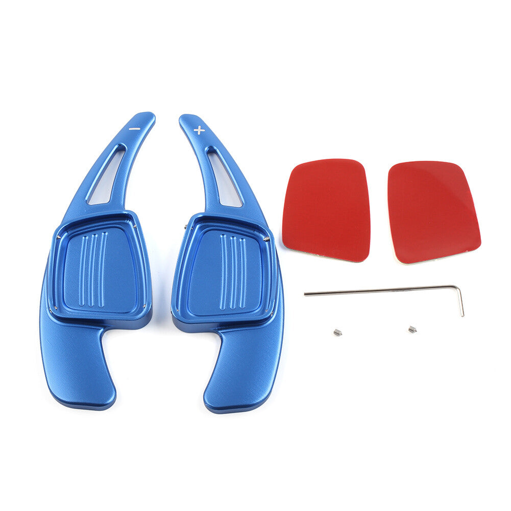 Blue Steering Wheel Paddle Shifter for Audi A3 A4L A5 A6L S3 S4 Q2 Q5L Q7 TTS