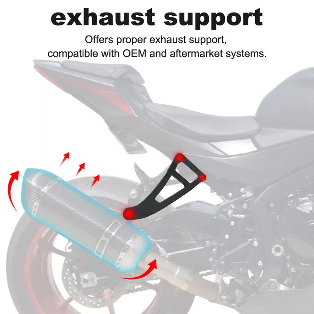 Fit for Suzuki GSX-R1000R 2017-2024 2023 Rear Motorcycle Exhaust Hanger Bracket