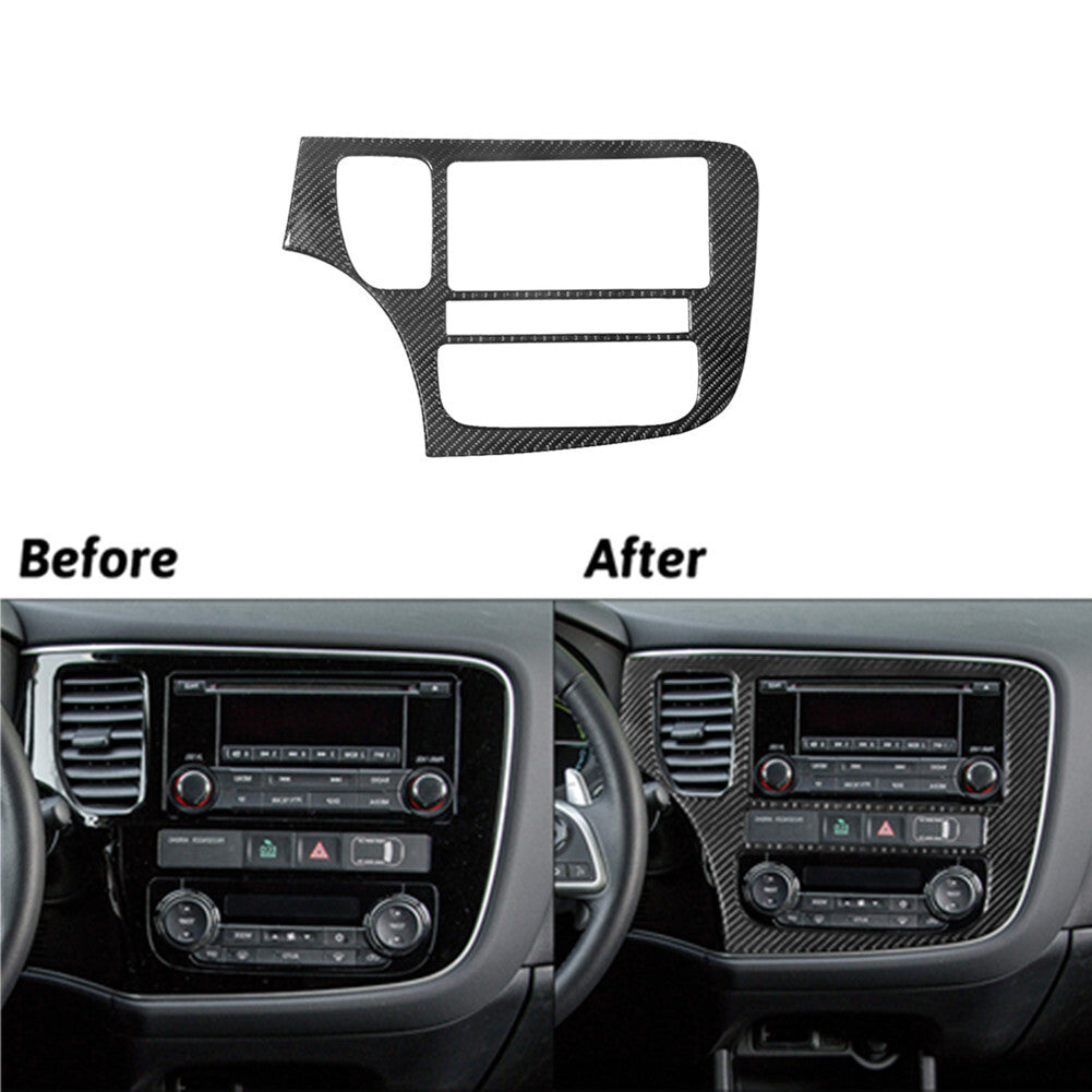 Carbon Fiber Door Sill Panel Decorative Cover Trim for Corolla 2007-2013 v