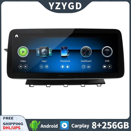 CarPlay Car Radio 2Din for Mercedes-Benz GLK-Class (X204) 2008-2015 Stereo 256GB