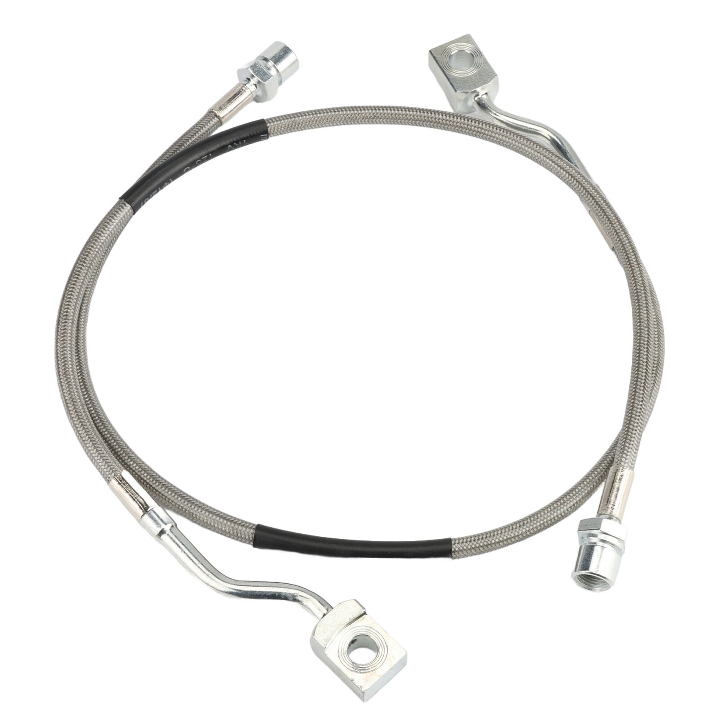 2x 89370 extended front steel brake cables suitable for Silverado for Sierra 1500 (2007-2019) Q