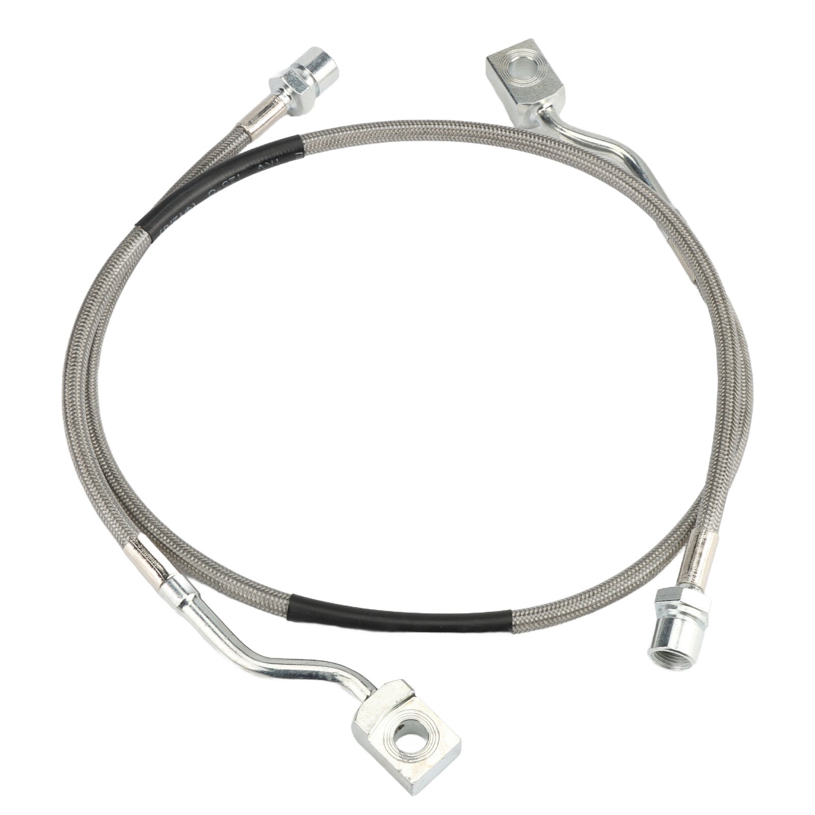 2x 89370 extended front steel brake cables suitable for Silverado for Sierra 1500 (2007-2019) Q