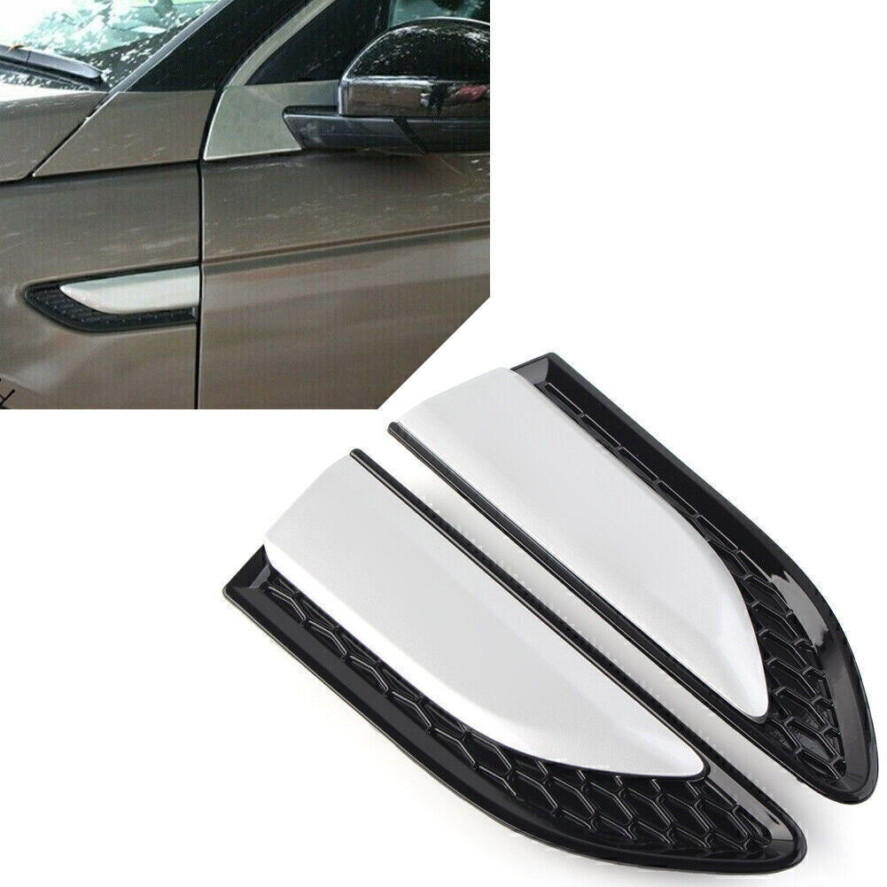 White Fender Vent Grille Louver for Land Rover Discovery Sport 2015-2021 2020