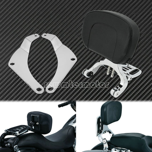 Multi-Purpose Driver  Passenger Backrest Fit for Harley Sport Glide 2018-2020