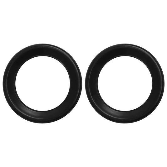 Pack of 2 Engine Valve Cover Spark Plug Tube Gaskets Black For Escape Taurus Q
