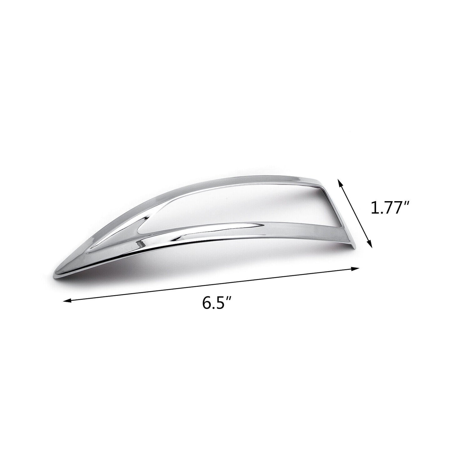 For Altima 20142018 Chrome Rearview Side Mirror Cover Stripe Trim n