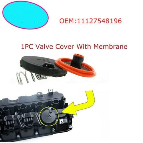 Engine PCV valve cover repair membrane for BMW N51 N52 N52N N52K N53 Q