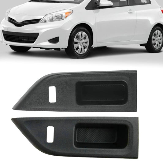 2Front L+R Lock Switch Bezel Trim Fits For YARIS 2 door 2012 2013 2014 n