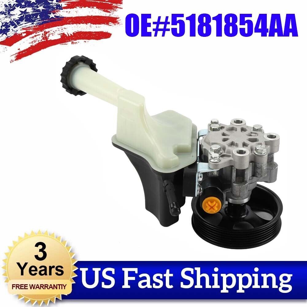 Power Steering Pump 5181854AA for Dodge for Jeep for Chrysler Charger Grand Cherokee 300