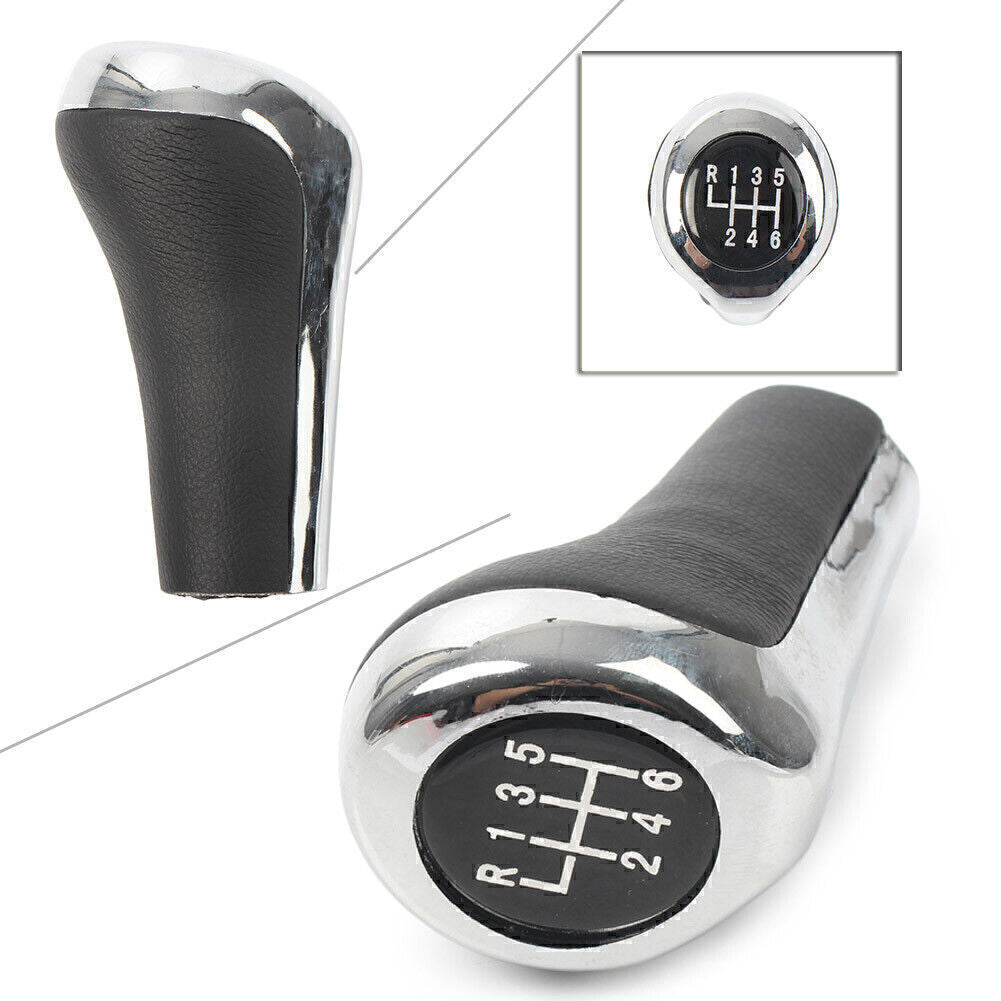 Fit BMW1 3 5 6 Series X1 X3 X5 E60 E61 E63 E87 E90 6Speed MT Gear Shift Knob Car Q