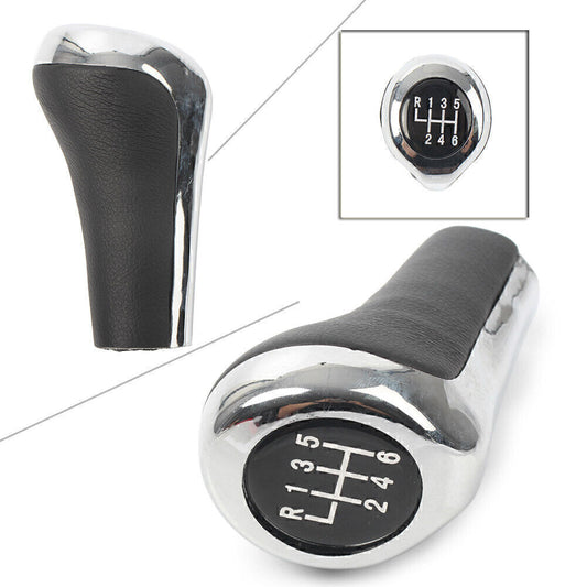Fit BMW1 3 5 6 Series X1 X3 X5 E60 E61 E63 E87 E90 6Speed MT Gear Shift Knob Car Q