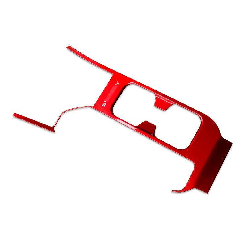 for Nissan Sentra Sylphy 2020-2022 Central Console Water Cup Cover Trim 1pcs Red