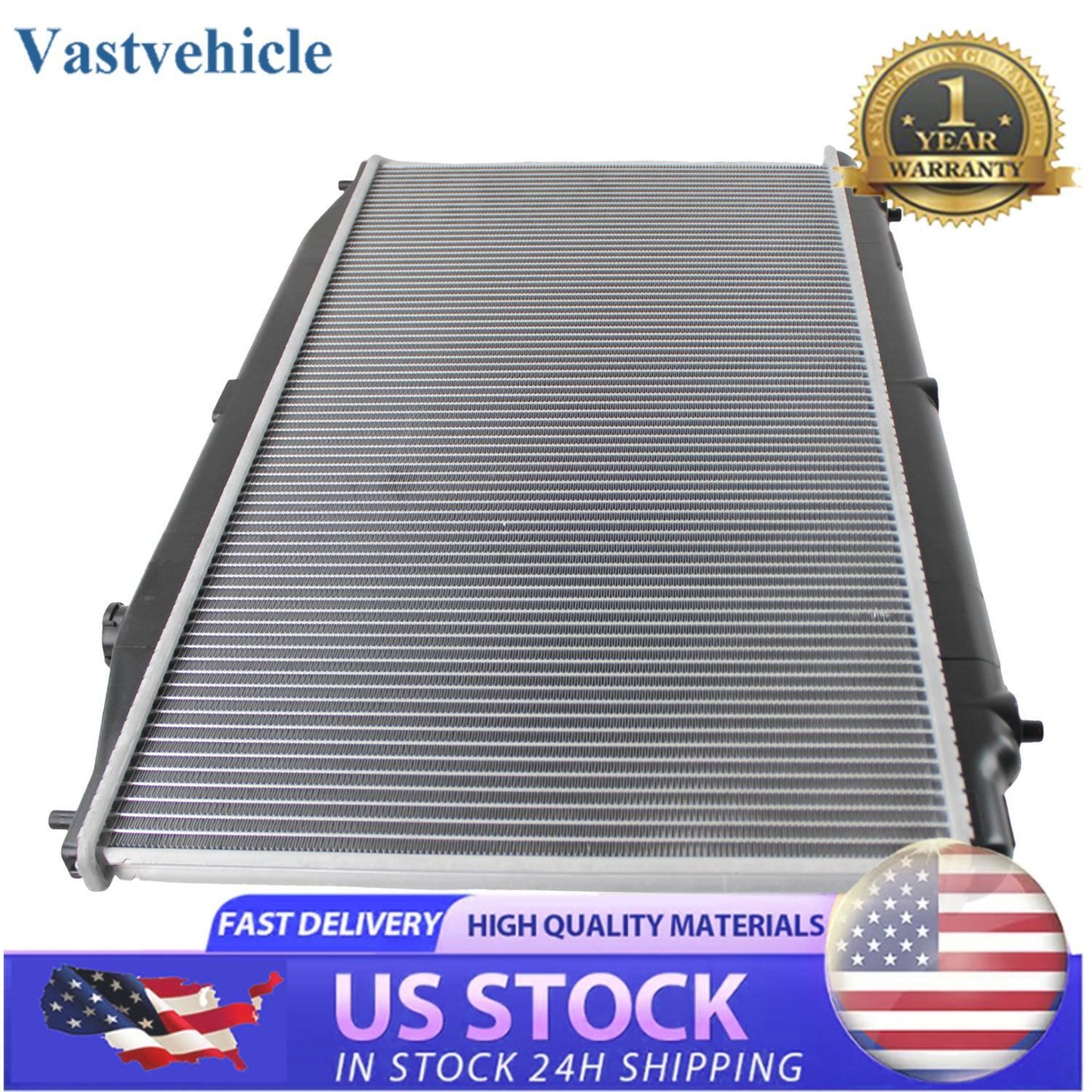 Aluminum Radiator for Honda Accord 2008-12 for Crosstour 2.4L L4 2012-15 CU2990